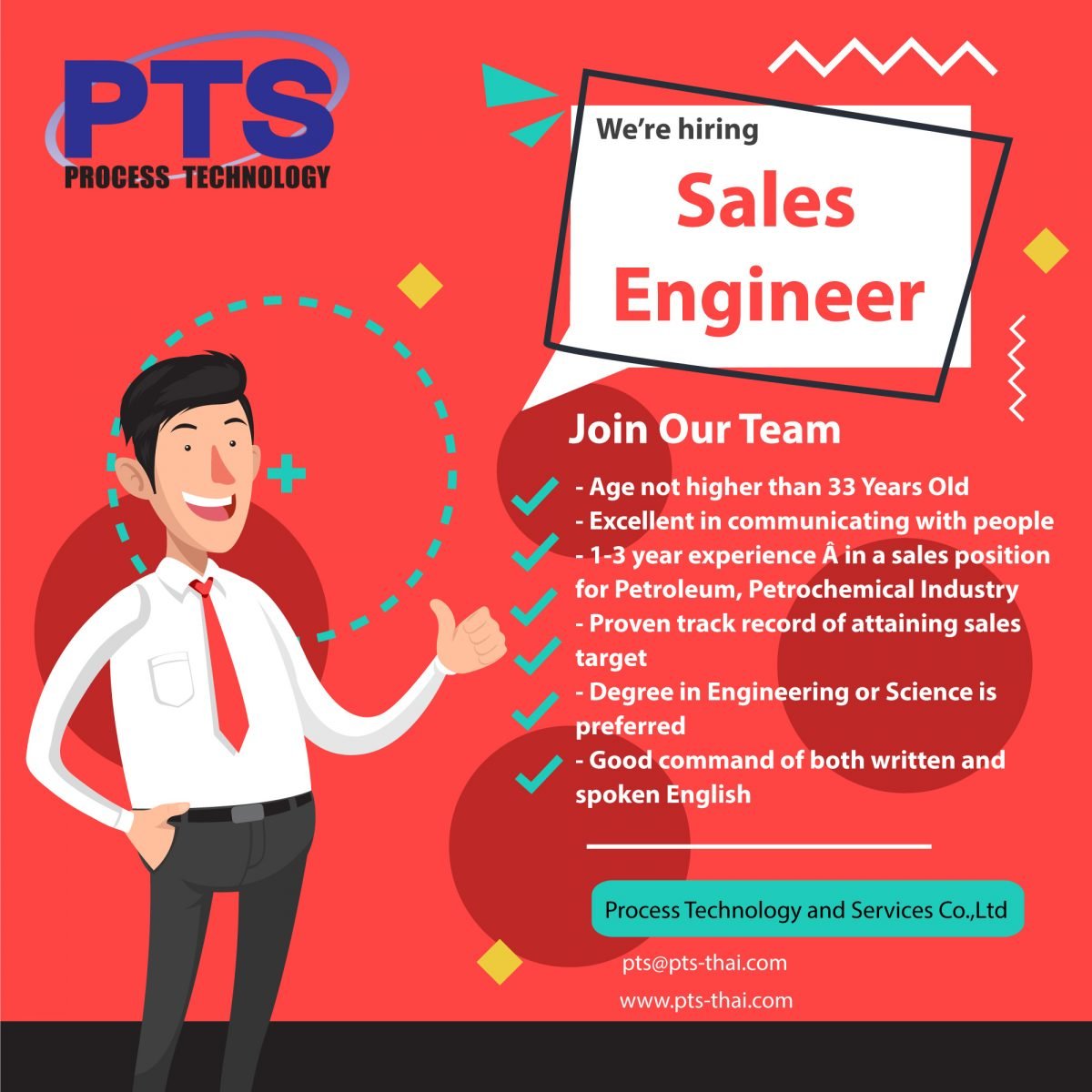 Contact Us - PTS Process Technology